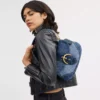 Coach Soho Flap Bag In Repurposed Denim