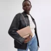 Coach Klare Crossbody Bag In Signature Canvas Sand Taube
