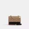 Coach Mini Klare Crossbody Bag In Signature Canvas Tan Black