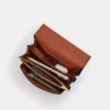 Coach Mini Klare Crossbody Bag In Signature Canvas Tan Black