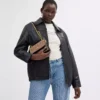 Coach Mini Klare Crossbody Bag In Signature Canvas Tan Black