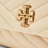 Tory Burch Small Kira Chevron Convertible Shoulder Bag New Cream