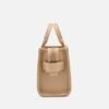 The MARC JACOBS Leather Mini Crossbody Tote Bag camel