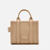 The MARC JACOBS Leather Mini Crossbody Tote Bag camel