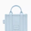 The MARC JACOBS Leather Mini Crossbody Tote Bag Sky blue
