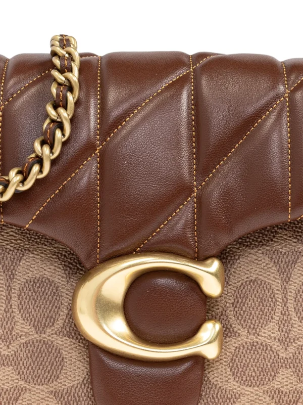 Coach Tabby Shoulder Bag 26 With Quilting in Signature Canvas