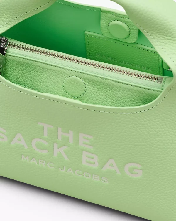 MJI_2F3HSH020H01_398_F8F8F8_4-5_ALT4 The Marc Jacobs Mini Sack Bag peppermint