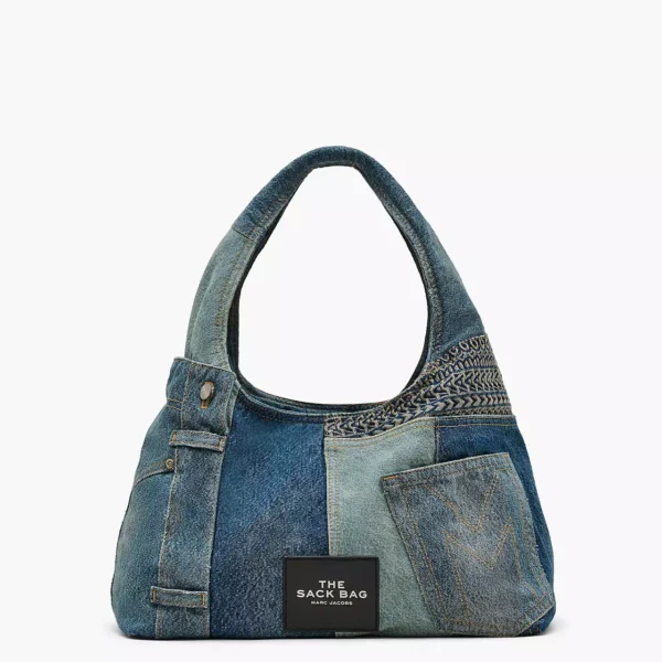 The Marc Jacobs Deconstructed Denim Sack Bag