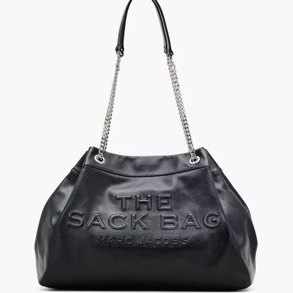 The Marc Jacobs Large Chain Sack Bag Black