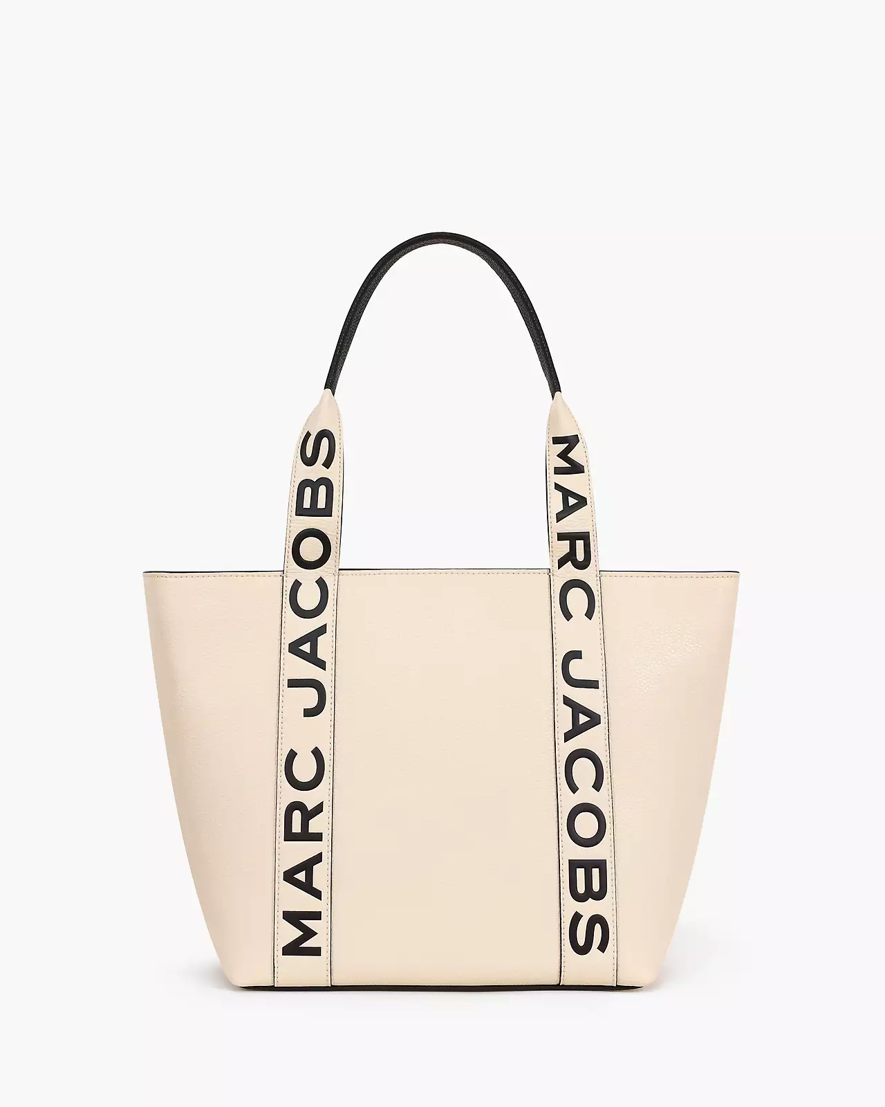 The Marc Jacobs Medium Leather Marc-Et Tote marshmallow