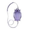 The MARC JACOBS Leather Mini Crossbody Tote Bag lavender