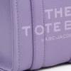 The MARC JACOBS Leather Mini Crossbody Tote Bag lavender