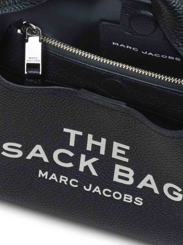 SL11418-034_03-f0489e The Marc Jacobs Mini Sack Bag Black w White Letters