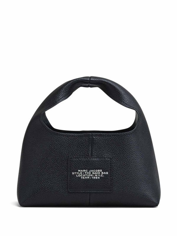 SL11418-034_06-f0489e The Marc Jacobs Mini Sack Bag Black w White Letters