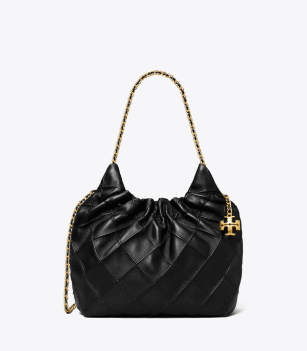 Screenshot 2025-08-25 at 00.30.27 Tory Burch Mini Fleming Soft Hobo Bag Black