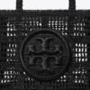 Tory Burch Ella Hand-Crocheted Small Tote Black