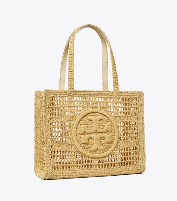 TB_158040_254 Tory Burch Ella Hand-Crocheted Small Tote Natural