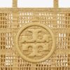 TB_158040_254_C Tory Burch Ella Hand-Crocheted Small Tote Natural