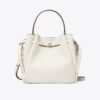 Tory Burch Romy Bucket Bag Light Cream