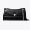 Tory Burch Kira Turnlock Shoulder Bag Black