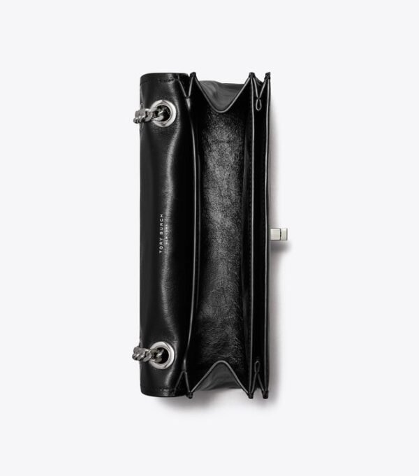 Tory Burch Kira Turnlock Shoulder Bag Black