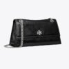 Tory Burch Kira Turnlock Shoulder Bag Black