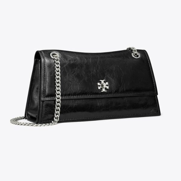 Tory Burch Kira Turnlock Shoulder Bag Black