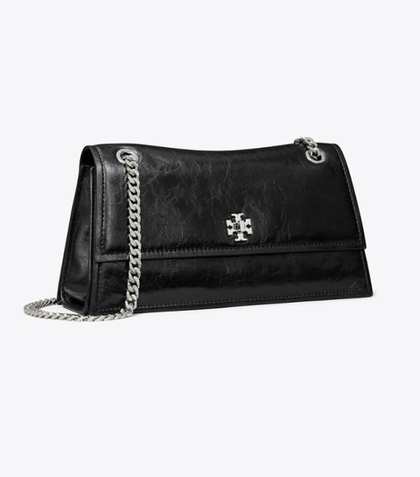 Tory Burch Kira Turnlock Shoulder Bag Black