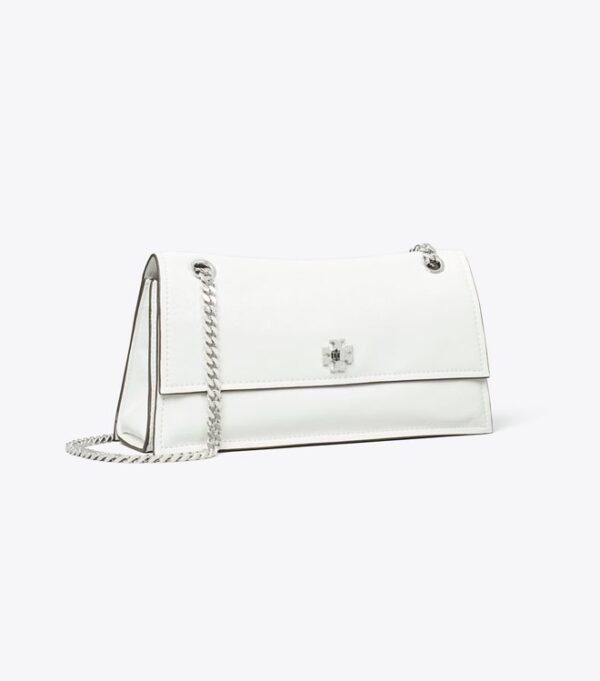 Tory Burch Kira Turnlock Shoulder Bag White