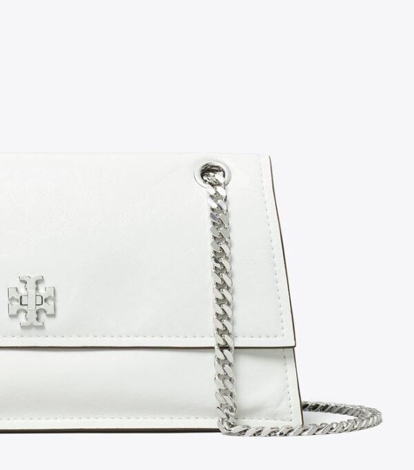 Tory Burch Kira Turnlock Shoulder Bag White