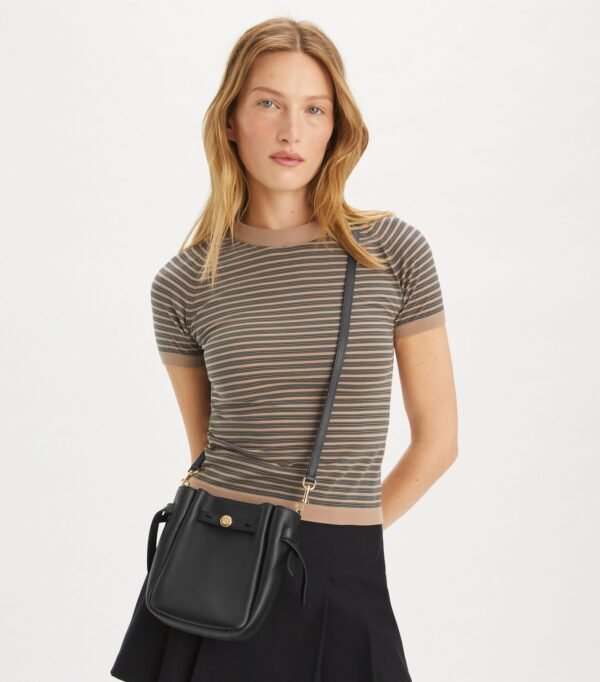Tory Burch Small Romy Crossbody Black