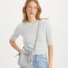 Tory Burch Small Romy Crossbody Light Granite