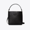 Tory Burch McGraw Small Bucket Bag Black