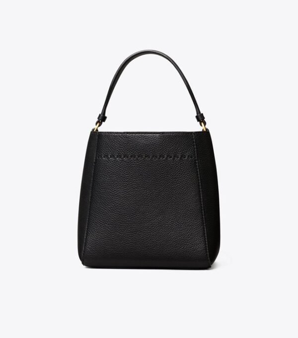 Tory Burch McGraw Small Bucket Bag Black
