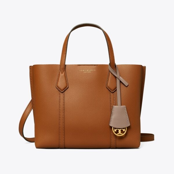 Tory Burch Small Perry Triple-compartment Tote Bag Light Umber