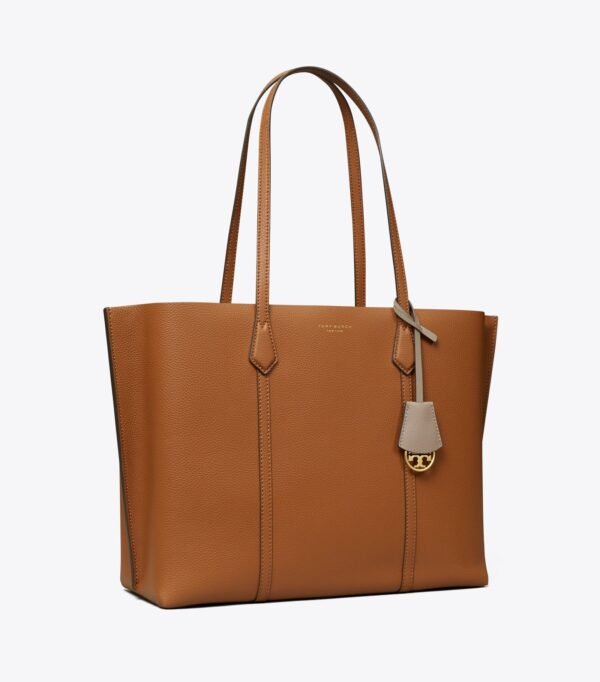 Tory Burch Perry Triple-compartment Tote Bag Light Umber