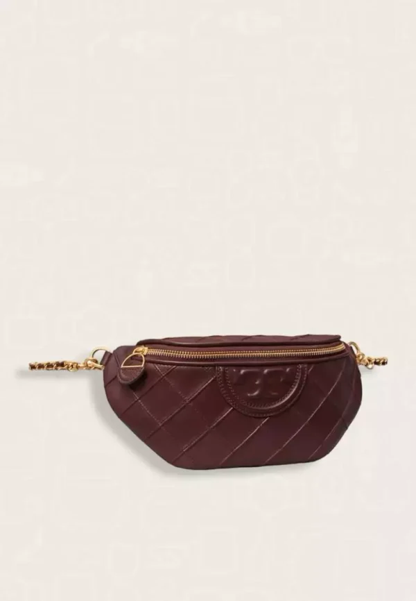 Tory Burch Fleming Soft Convertible Belt Bag Wine