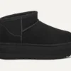 1135092-BLK_1 UGG Women’s Classic Ultra Mini Platform Boot Black
