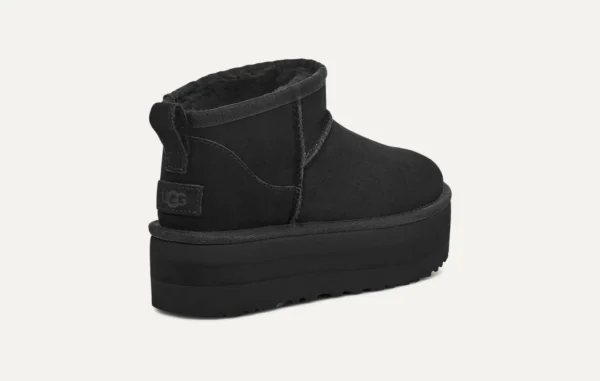 1135092-BLK_4 UGG Women’s Classic Ultra Mini Platform Boot Black