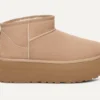 1135092-SAN_1 UGG Women’s Classic Ultra Mini Platform Boot Sand