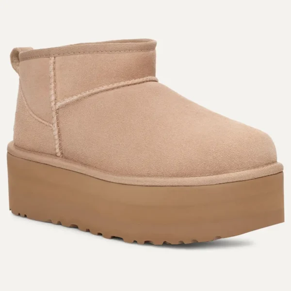 UGG Women’s Classic Ultra Mini Platform Boot Sand
