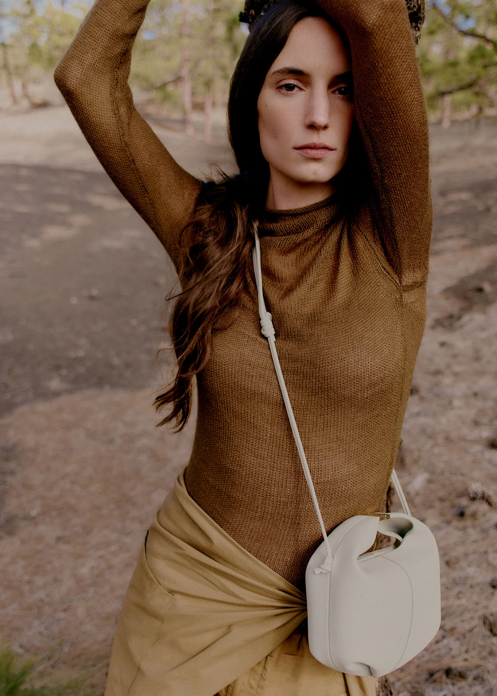 Polène Béri Edition Textured Chalk