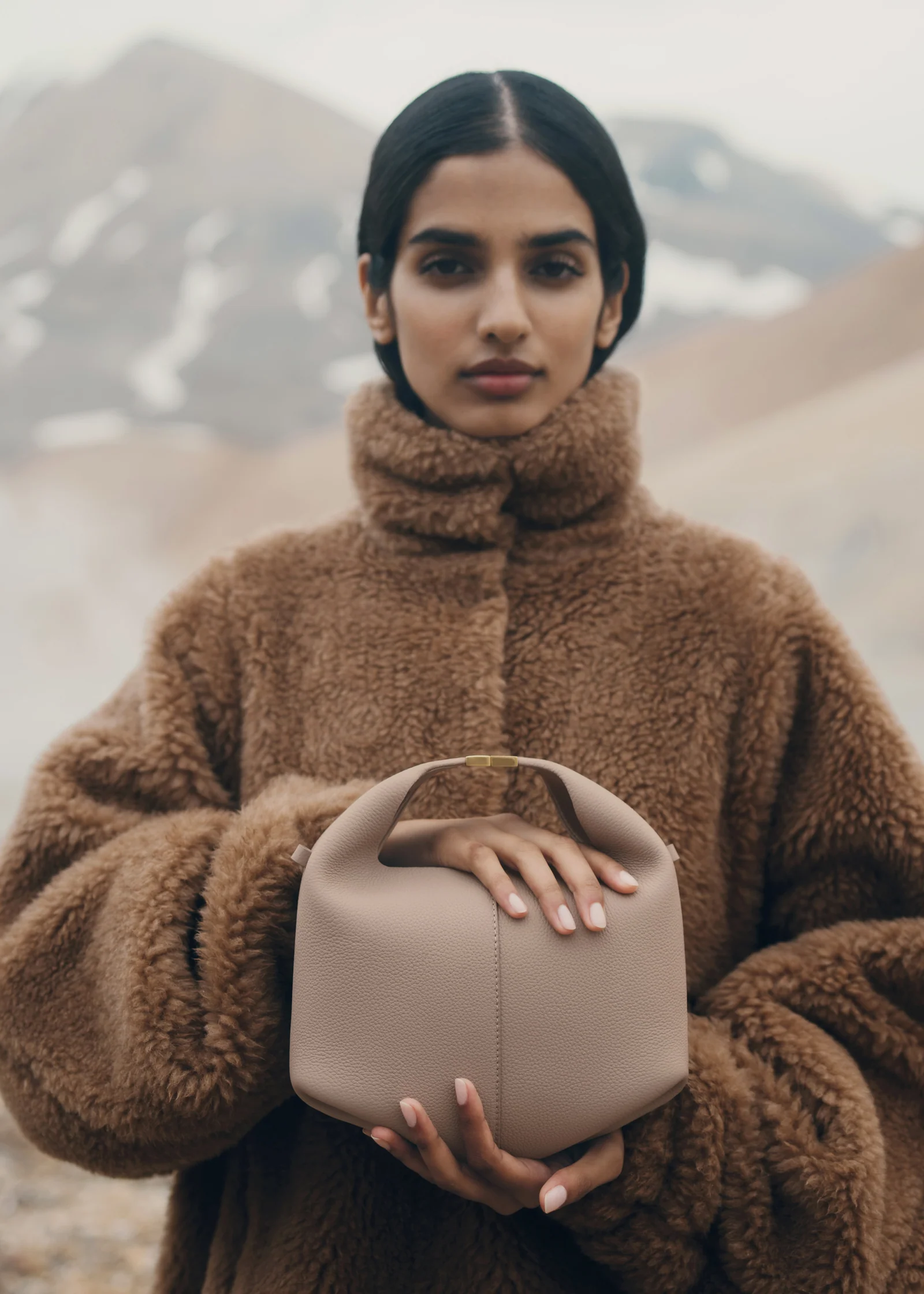 Polène Béri Edition Textured Taupe