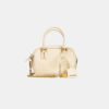 Pinko Mini Bowling Bag Ecru