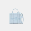 The MARC JACOBS Leather Mini Crossbody Tote Bag Sky blue