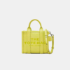 The MARC JACOBS Leather Mini Crossbody Tote Bag Limoncello