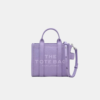 The MARC JACOBS Leather Mini Crossbody Tote Bag lavender