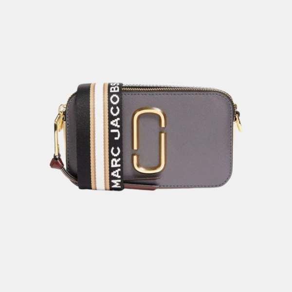 The Marc Jacobs Snapshot Cross-Body Bag Colorblock Shadow Grey/Multi