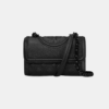 Tory Burch Fleming Convertible Shoulder Bag Polished-Grain Black