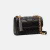 Tory Burch Fleming Small Convertible Shoulder Bag Black
